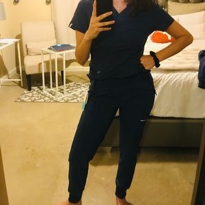 Navy blue scrub sets